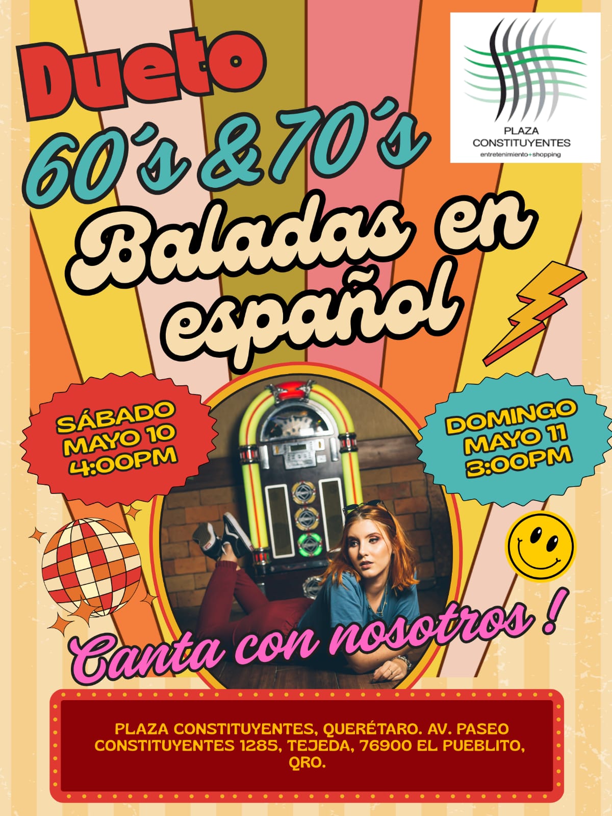 Dueto música Baladas de los 60´s y 70´s